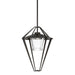 Hubbardton Forge - 362651-SKT-MULT-14-ZM0727 - One Light Outdoor Pendant/Semi-Flush - Stellar - Coastal Oil Rubbed Bronze