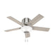 Hunter - 51587 - 44 InchesCeiling Fan - Fitzgerald - Brushed Nickel