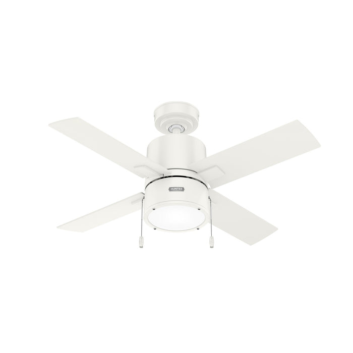 Hunter - 51743 - 42 InchesCeiling Fan - Beck - Fresh White