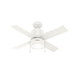 Hunter - 51743 - 42 InchesCeiling Fan - Beck - Fresh White