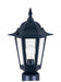 Maxim - 3001CLBK - One Light Outdoor Pole/Post Lantern - Builder Cast - Black