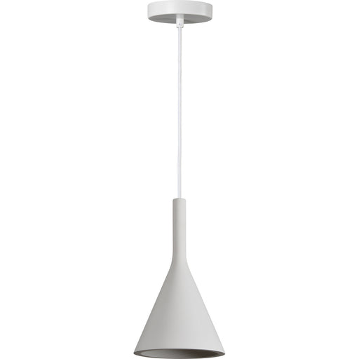 Hottah One Light Ceiling Fixture White