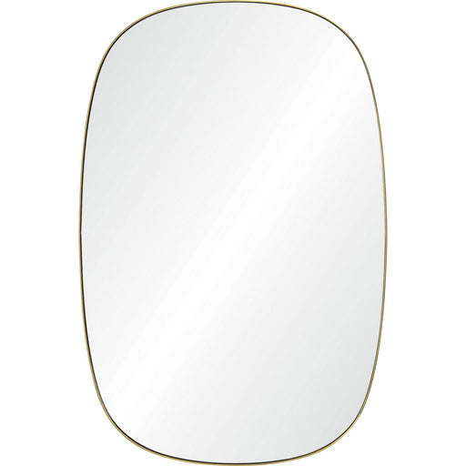 Gallegos Mirror Brushed Brass