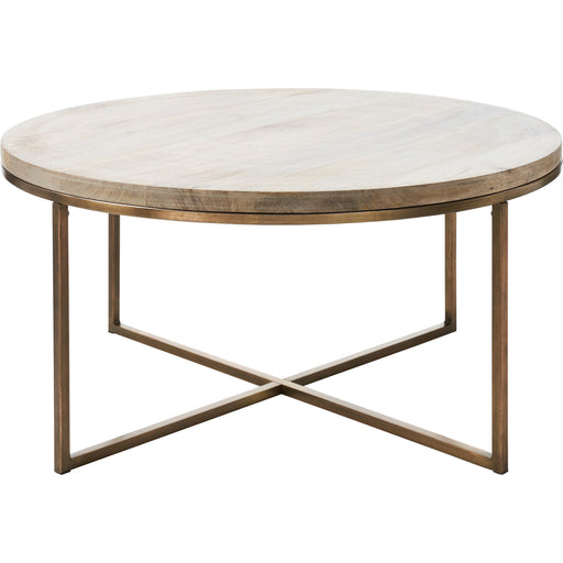 Liana Coffee Table Antique Brass