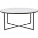 Renwil - TA446 - Coffee Table - Livia - Matte Black