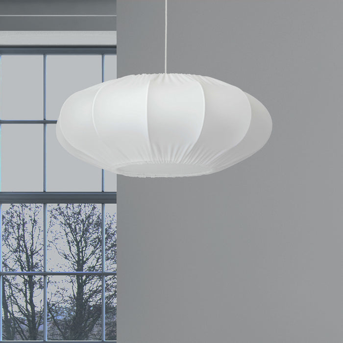 Dainolite Ltd - ZOE-221P-WH-900 - One Light Pendant - Zoey - White