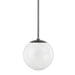 Hudson Valley - 1313-BLNK - One Light Pendant - Burlington - Black Nickel