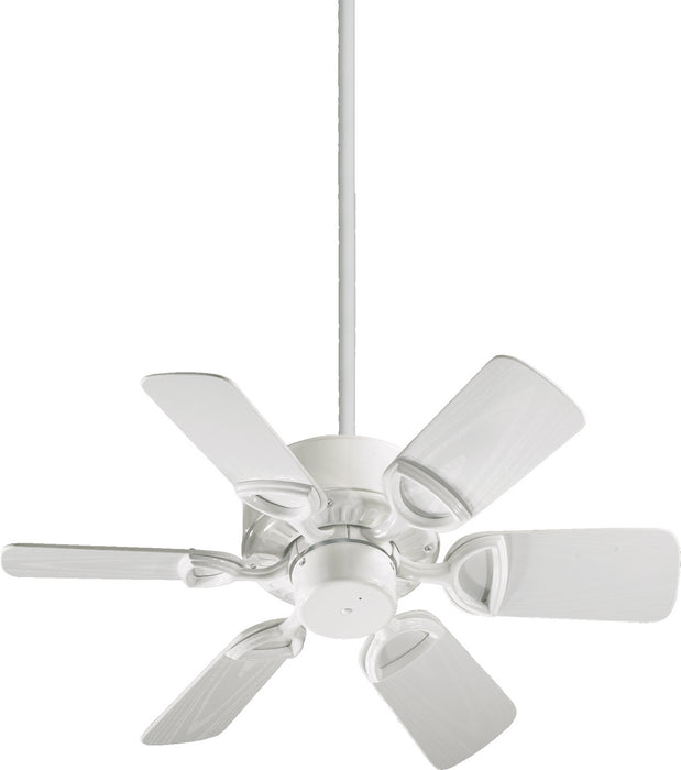 Quorum - 143306-6 - 30 Inch Patio Fan - Estate Patio - White