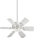 Quorum - 143306-6 - 30 Inch Patio Fan - Estate Patio - White