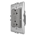 Legrand - WNAR203M1 - Plus-Sized 20A Outlet - Adorne - Magnesium