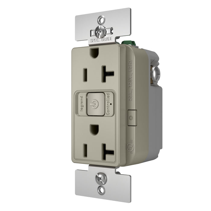 Legrand - WNRR20NI - 20A Outlet - radiant - Nickel