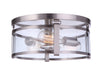 Craftmade - 55383-BNK - Three Light Flushmount - Elliot - Brushed Polished Nickel