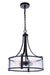 Craftmade - 55395-FB - Five Light Pendant - Elliot - Flat Black