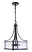 Craftmade - 55395-FB - Five Light Pendant - Elliot - Flat Black