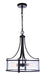 Craftmade - 55395-FB - Five Light Pendant - Elliot - Flat Black