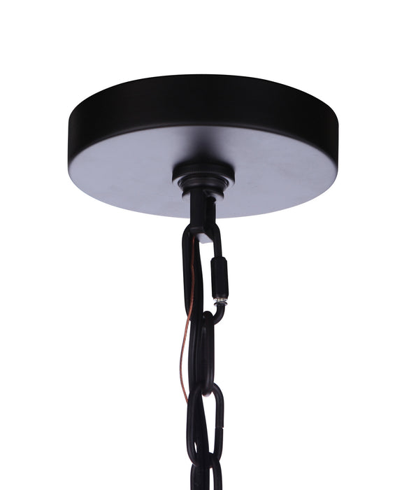 Craftmade - 55395-FB - Five Light Pendant - Elliot - Flat Black