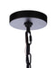 Craftmade - 55395-FB - Five Light Pendant - Elliot - Flat Black