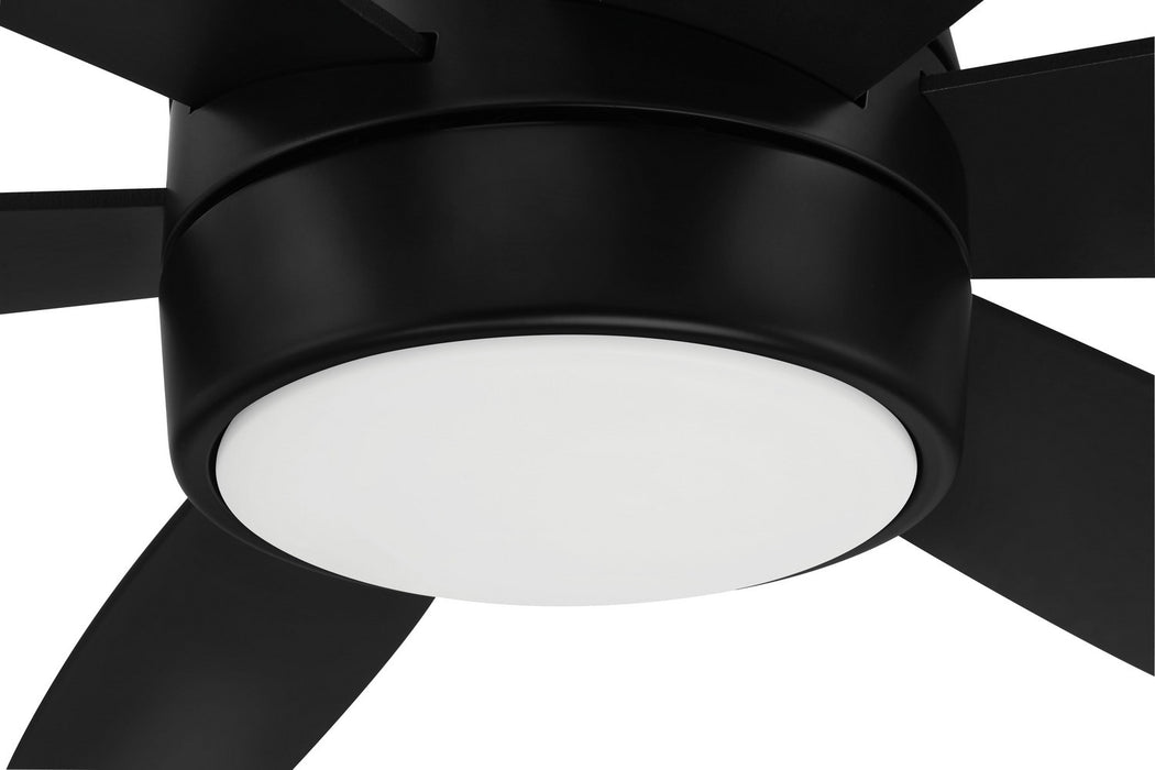 Craftmade - TRV52FB6-NWF - 52"Ceiling Fan - Trevor - Flat Black