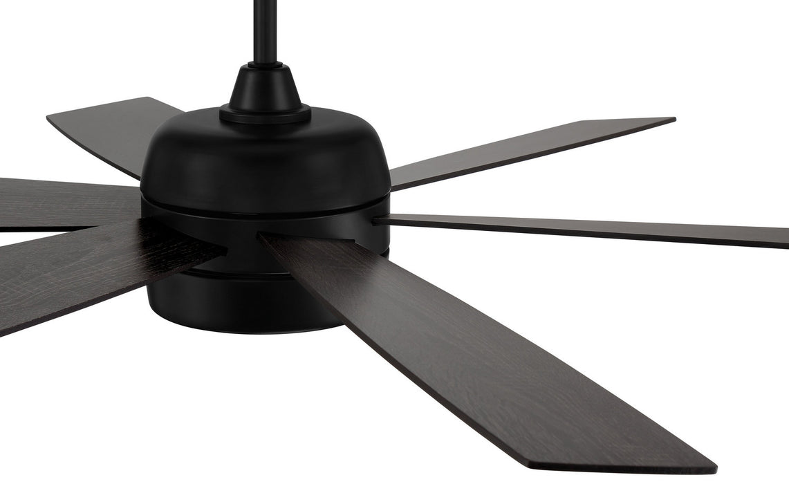 Craftmade - TRV52FB6-NWF - 52"Ceiling Fan - Trevor - Flat Black