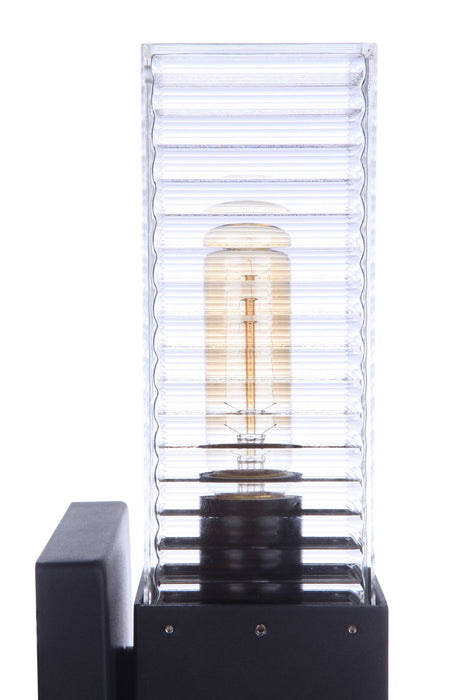 Craftmade - ZA4500-MN - Two Light Outdoor Wall Mount - Ridge - Midnight