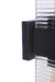 Craftmade - ZA4510-MN - Two Light Outdoor Wall Mount - Ridge - Midnight