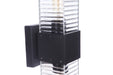 Craftmade - ZA4510-MN - Two Light Outdoor Wall Mount - Ridge - Midnight