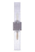 Craftmade - ZA4510-SA - Two Light Outdoor Wall Mount - Ridge - Satin Aluminum