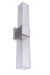 Craftmade - ZA4510-SA - Two Light Outdoor Wall Mount - Ridge - Satin Aluminum