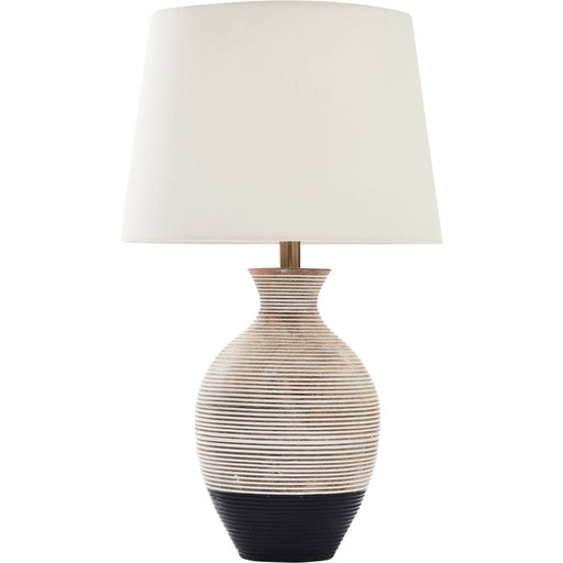 Ignacio One Light Table Lamp Black And White