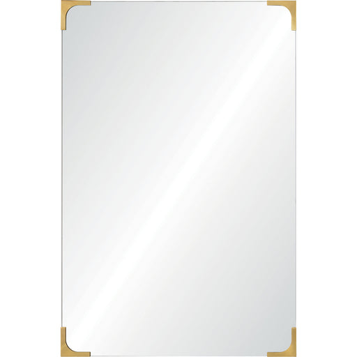 Eros Mirror Clear,Antique Brass