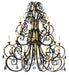 32 Light Chandelier-Large Chandeliers-Meyda Tiffany-Lighting Design Store