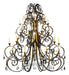 32 Light Chandelier-Large Chandeliers-Meyda Tiffany-Lighting Design Store