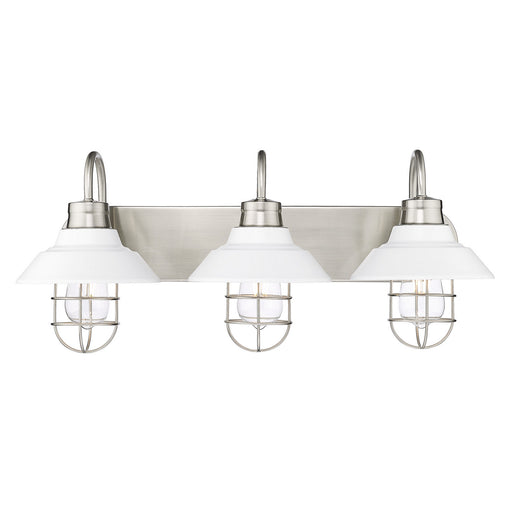 Lana Three Light Bath Vanity Pewter