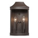 Golden - 4308-OWM TBZ - Two Light Outdoor Wall Sconce - Cohen - Textured Bronze