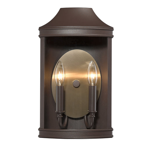 Cohen Two Light Outdoor Wall Sconce Textured Bronze
