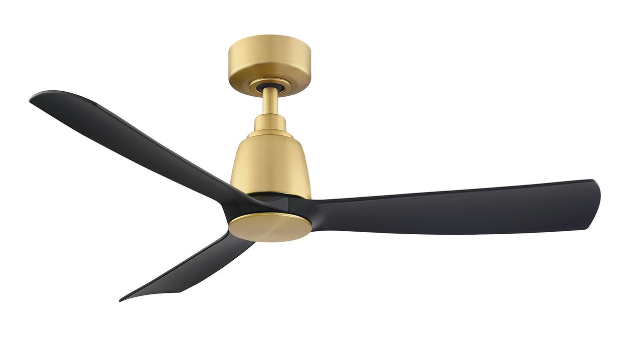 Fanimation - FPD8547BSBL - 44 Inches Ceiling Fan - Kute 44 - Brushed Satin Brass