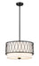 Z-Lite - 198-17MB - Three Light Pendant - Dalton - Matte Black