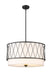 Z-Lite - 198-24MB - Four Light Pendant - Dalton - Matte Black