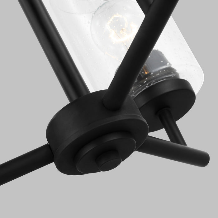 Generation Lighting - 31170-112 - Three Light Chandelier - Oslo - Midnight Black