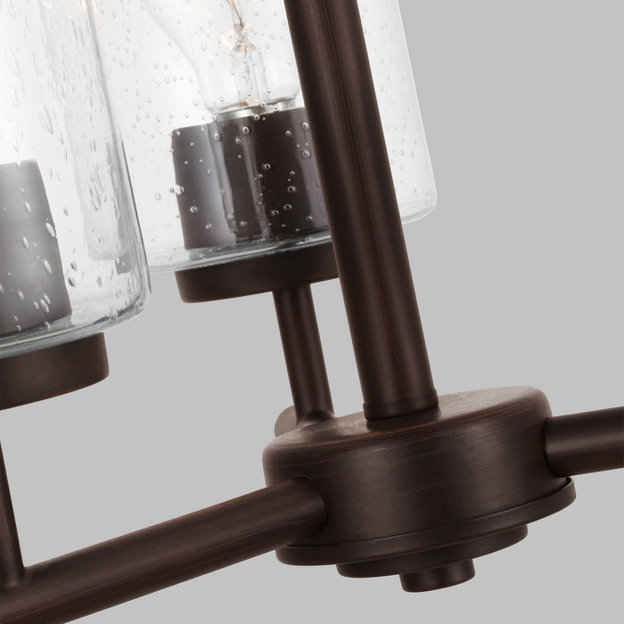 Generation Lighting - 31170-710 - Three Light Chandelier - Oslo - Bronze