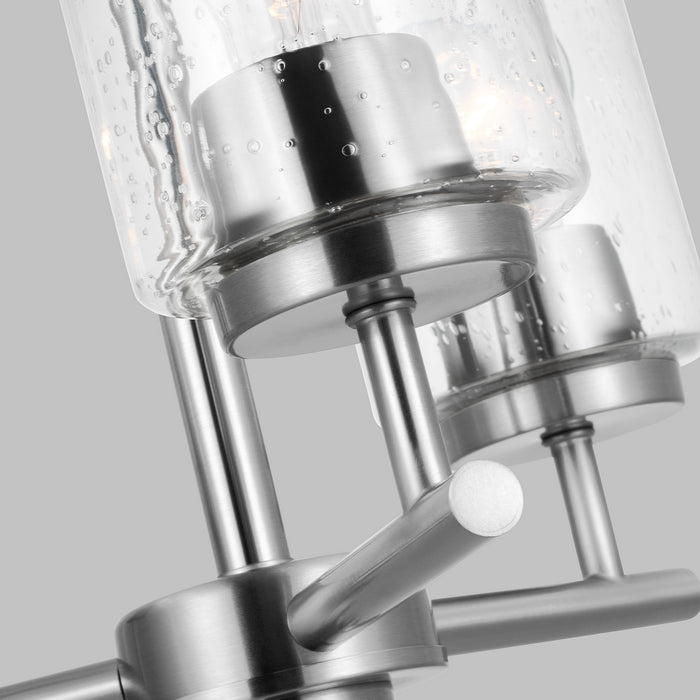 Generation Lighting - 31170-962 - Three Light Chandelier - Oslo - Brushed Nickel