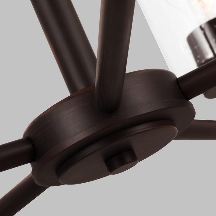 Generation Lighting - 31171-710 - Five Light Chandelier - Oslo - Bronze