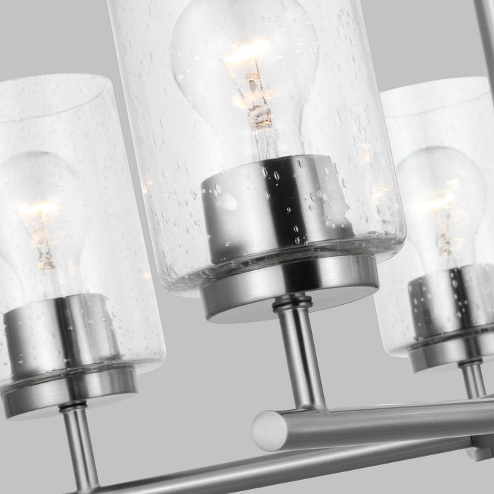 Generation Lighting - 31171-962 - Five Light Chandelier - Oslo - Brushed Nickel