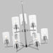 Generation Lighting - 31172-962 - Nine Light Chandelier - Oslo - Brushed Nickel