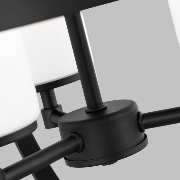 Generation Lighting - 3124603-112 - Three Light Chandelier - Alturas - Midnight Black