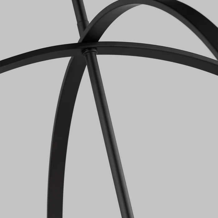 Generation Lighting - 3124605-112 - Five Light Chandelier - Alturas - Midnight Black