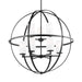 Generation Lighting - 3124609EN3-112 - Nine Light Chandelier - Alturas - Midnight Black