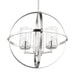Generation Lighting - 3124673-962 - Three Light Chandelier - Alturas - Brushed Nickel