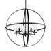 Generation Lighting - 3124675-112 - Five Light Chandelier - Alturas - Midnight Black