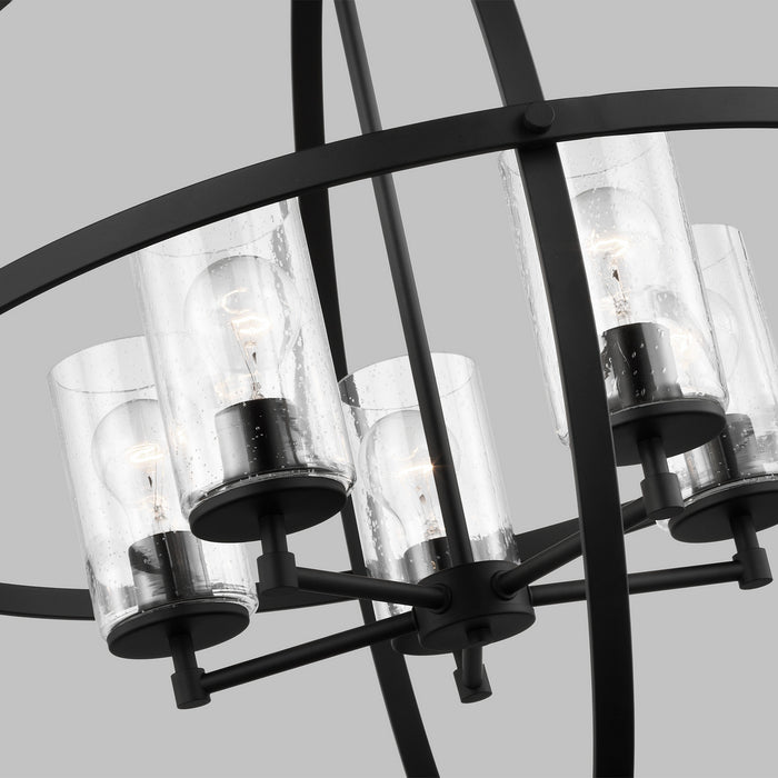 Generation Lighting - 3124675-112 - Five Light Chandelier - Alturas - Midnight Black